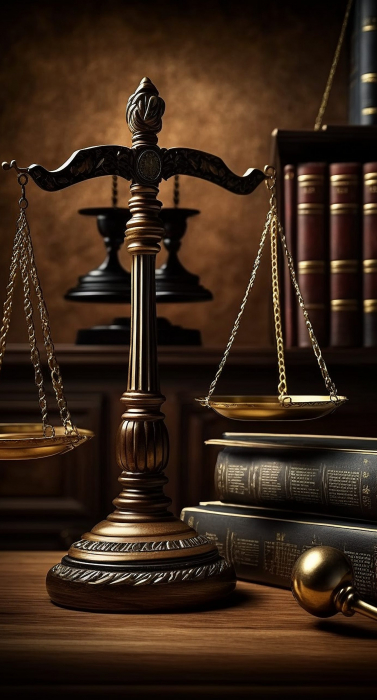 court justice scales gavel . Generative AI,